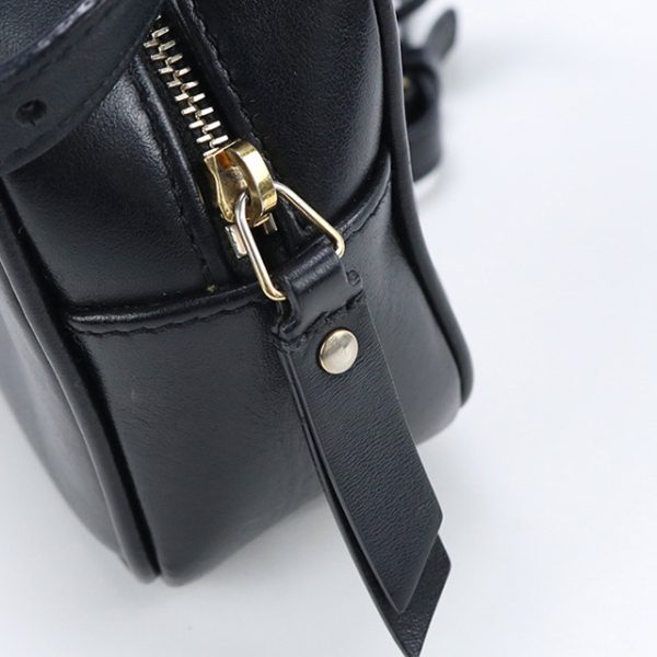 usdsl72919011 8 Saint Laurent Calf Belt Bag Black