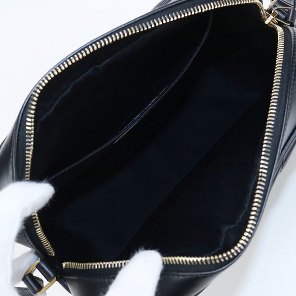 usdsl75197011003 Saint Laurent Lou Camera Bag Black