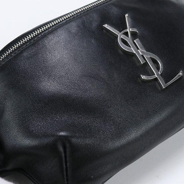 usdsl75267011008 Saint Laurent Belt Bag Black