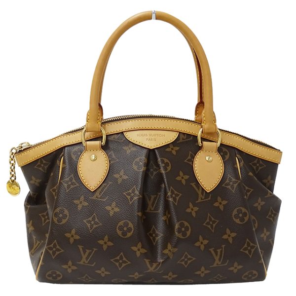 v0082221200 1 Louis Vuitton Monogram Handbag Tivoli PM Brown