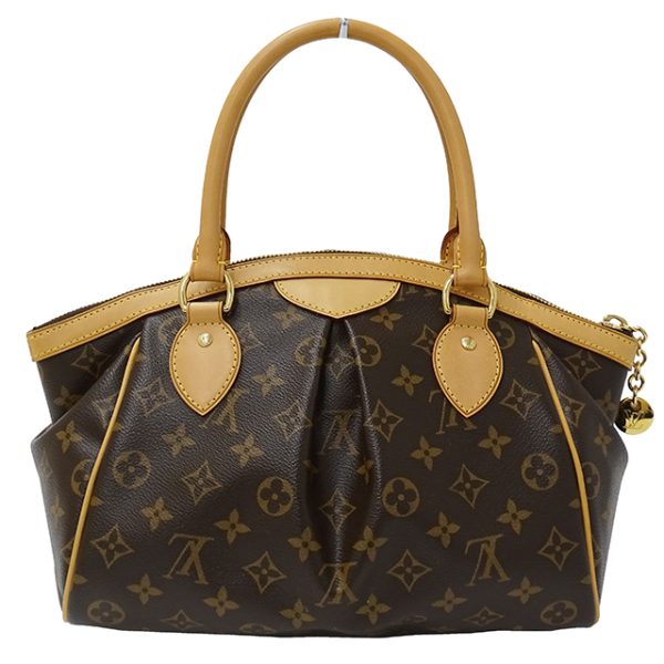 v0082221200 2 Louis Vuitton Monogram Handbag Tivoli PM Brown