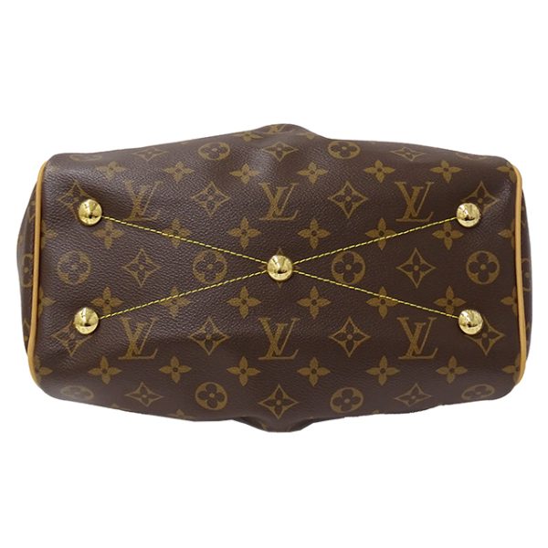 v0082221200 3 Louis Vuitton Monogram Handbag Tivoli PM Brown