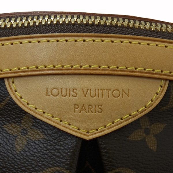 v0082221200 5 Louis Vuitton Monogram Handbag Tivoli PM Brown