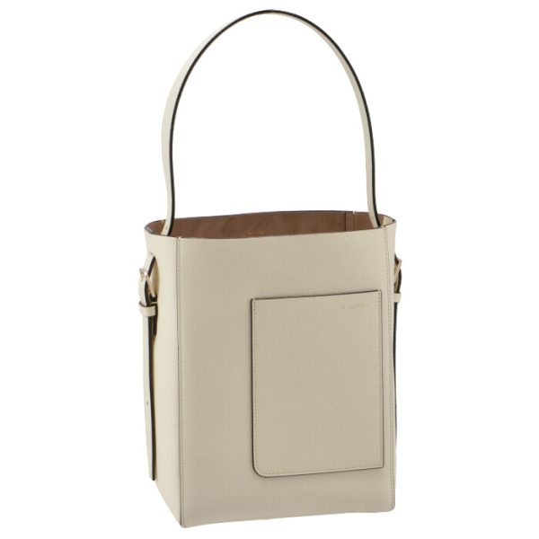 v5b94028000woc Valextra Small Bucket Bag Pergamena White