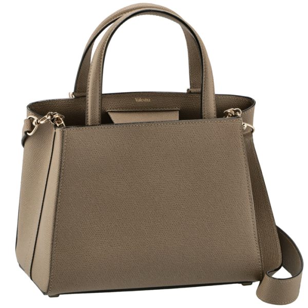 v5u9502800tooc Valextra Triennale Small Tote Bag Oyster Gray