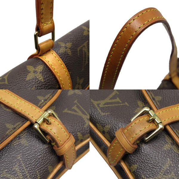 w0087a 3 c Louis Vuitton Monogram Marel Shoulder Bag Brown