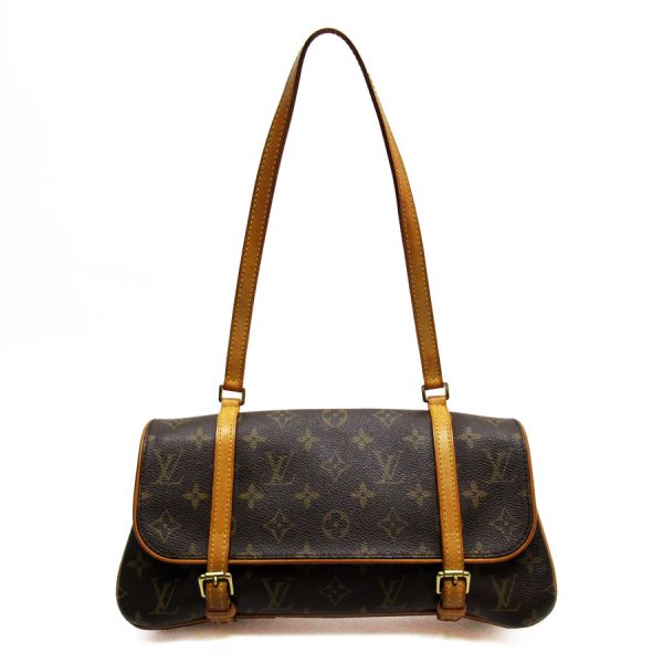 w0087a Louis Vuitton Monogram Marel Shoulder Bag Brown