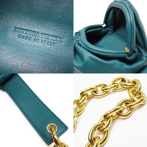 w0273a 7 c Bottega Veneta Body Bag Leather Green