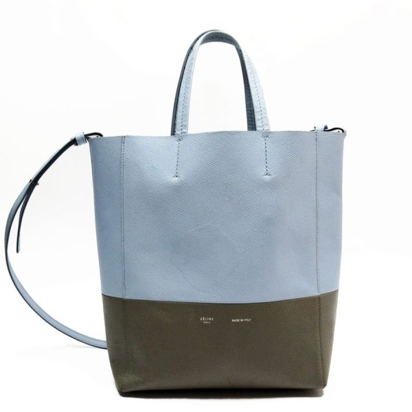 w0420a Celine Leather Shoulder Bag Light Blue