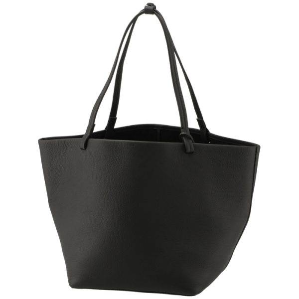 w1272l129blpl 2 The Row Park Tote Three Leather Pouch Black