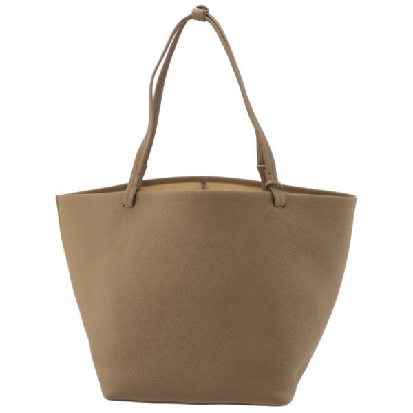 w1272l133tpld 2 The Row Park Matte Grain Pouch Tote BagTaupe PLD