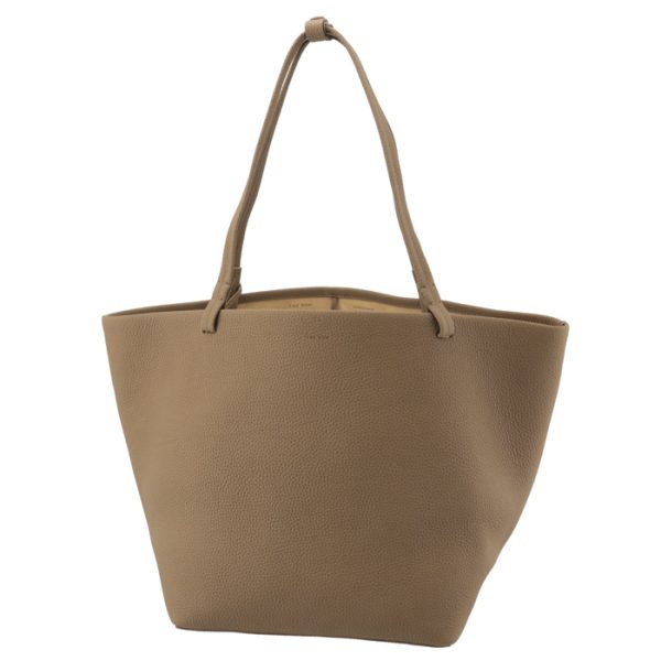 w1272l133tpld 6 The Row Park Matte Grain Pouch Tote BagTaupe PLD