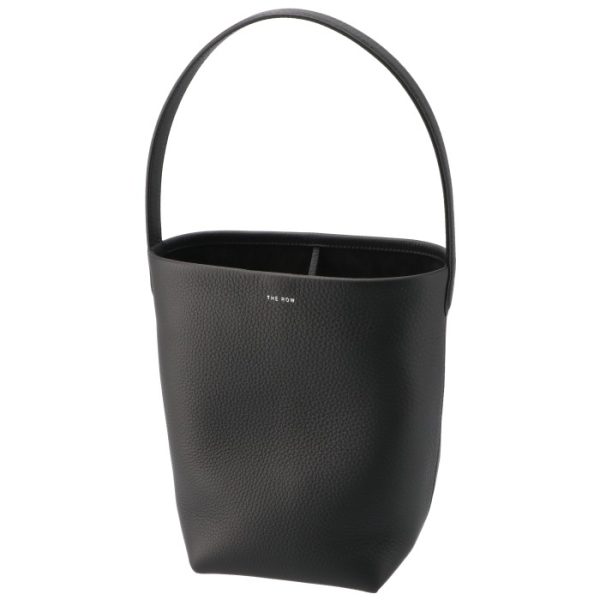 w1314l129blpl 1 The Row NS Park Tote Small Bag One Shoulder Black