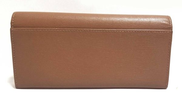 w469328071 1 Gucci Embossed Long Wallet Leather Brown