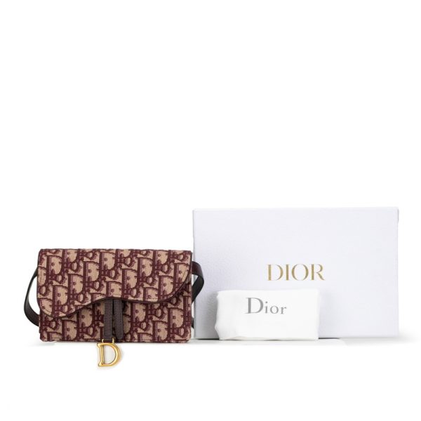 yc8bajve6lfsnqu0 12 Dior Trotter Saddle Waist Bag Bordeaux