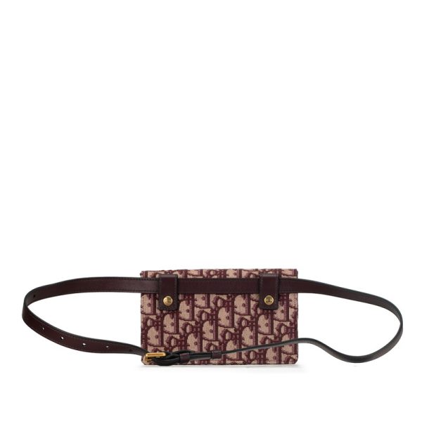 yc8bajve6lfsnqu0 3 Dior Trotter Saddle Waist Bag Bordeaux