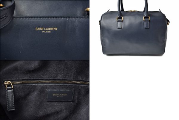 ysl 20 002 8 Saint Laurent Shoulder Bag Dark Navy