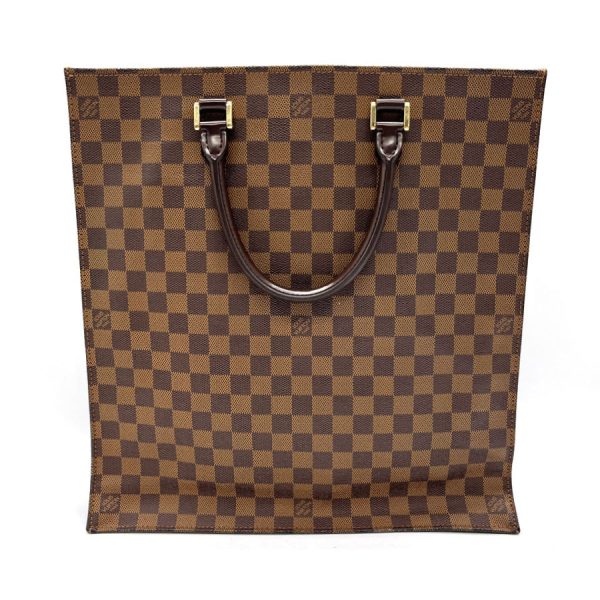 z0260 2 Louis Vuitton Damier Canvas Handbag Brown