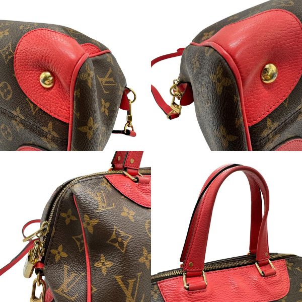 z1245 6 c Louis Vuitton Monogram Retiro PM Shoulder Bag Poppy Petal