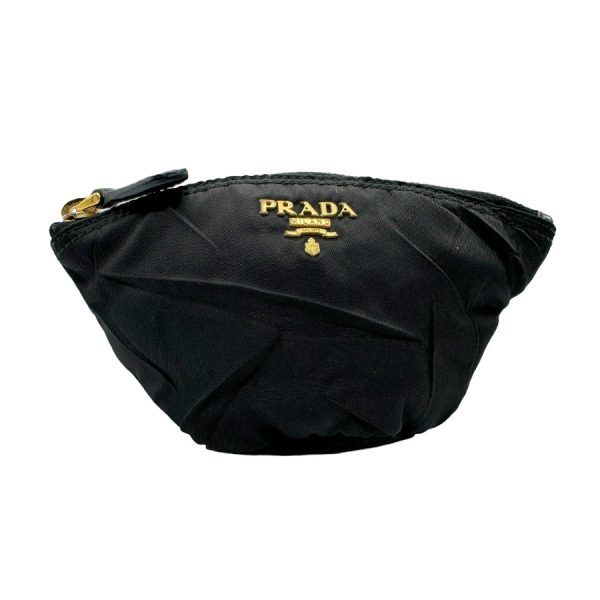 z1522 1 Prada Nylon Pouch Black