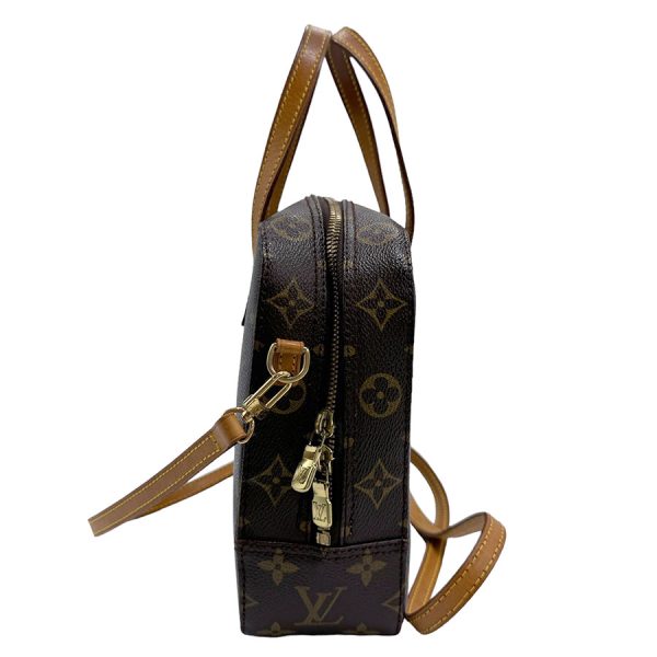 z1539 2 Louis Vuitton Spontini Shoulder Bag Monogram Brown