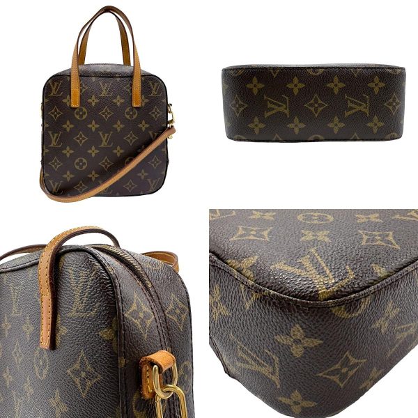 z1539 3 c Louis Vuitton Spontini Shoulder Bag Monogram Brown