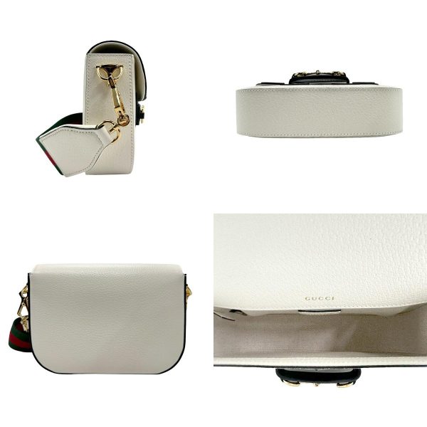 z1590 2 c Gucci Shoulder Bag X Adidas Leather White