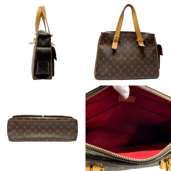 z1600 2 c Louis Vuitton Monogram Multiply City Handbag Brown