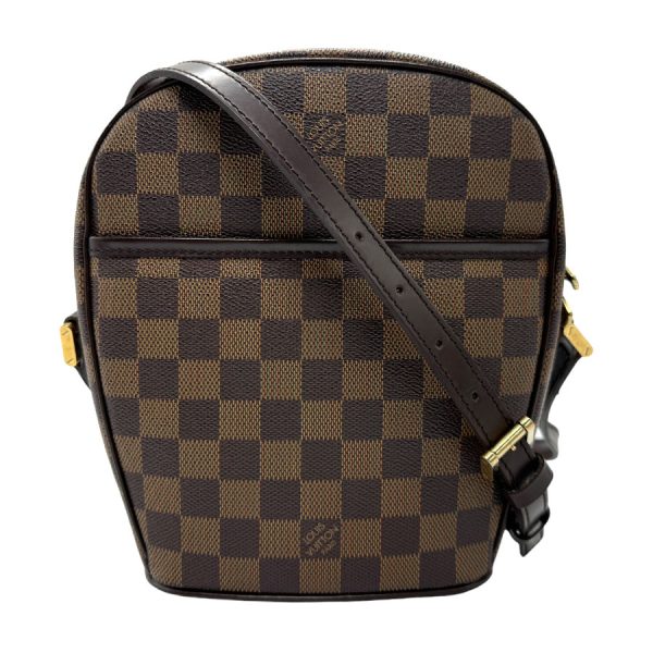 z1624 1 Louis Vuitton Damier Ipanema PM Shoulder Bag Ebene