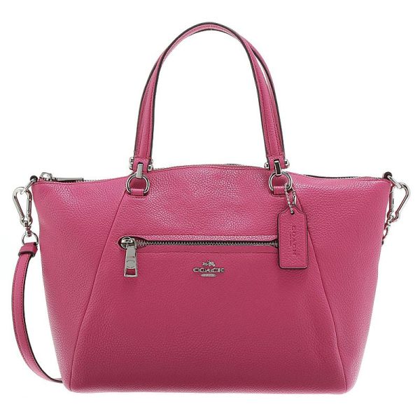 000000001870 Coach Leather Handbag Pink