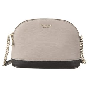 000000005174 Kate Spade Shoulder Bag Taupe Black