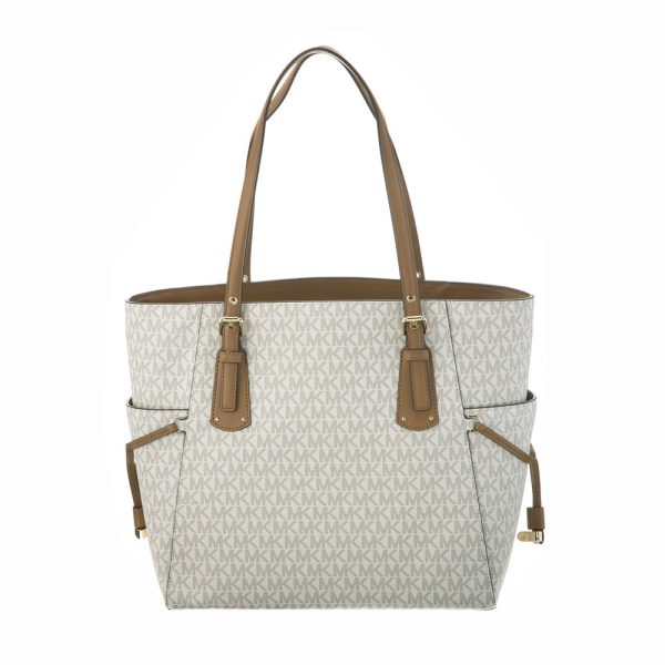 000000005796 1 Michael Kors Tote Bag White