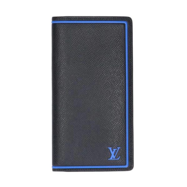 00013 1 Louis Vuitton Portefeuil Braza Taiga Wallet Brown