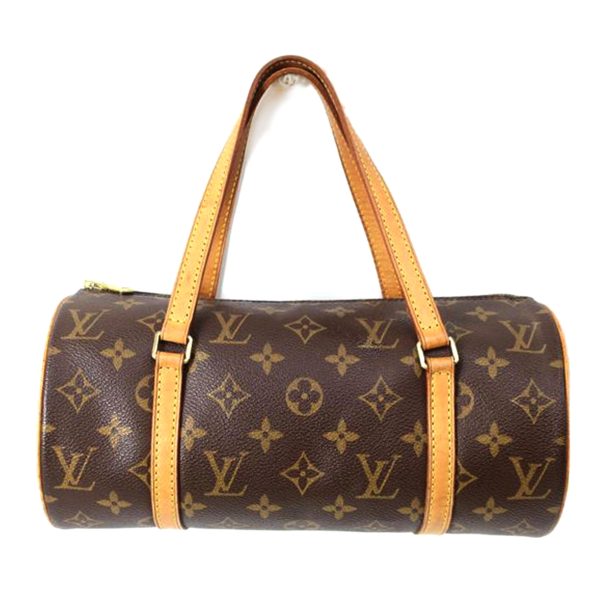 00036 1 Louis Vuitton Papillon PM Handbag Brown