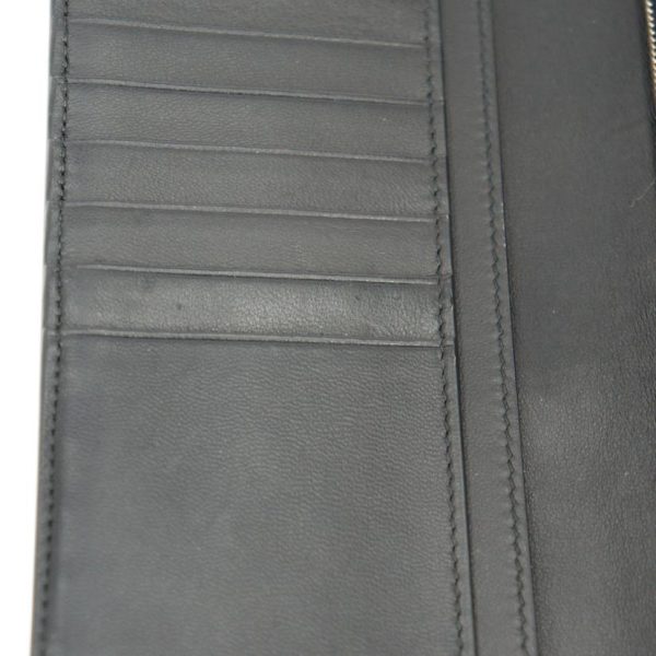 00097 9 Balenciaga Leather Bi fold Wallet Black