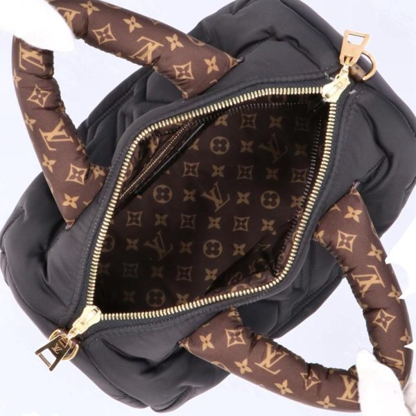 00113 4 Louis Vuitton Speedy Bandouliere 25 LV Pillow Boston Bag Brown