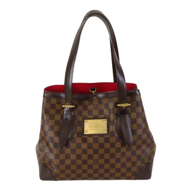 00141 1 Louis Vuitton Hampstead MM Damier Bag Ebene