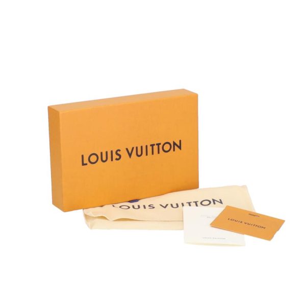 00164 5 Louis Vuitton Zippy Damier Wallet Brown