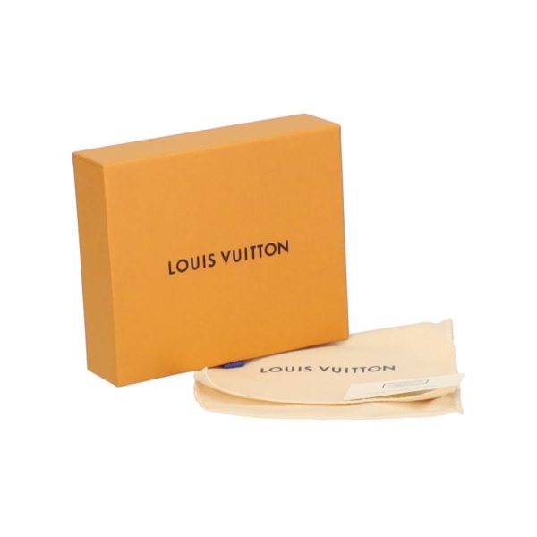 00171 6 Louis Vuitton Pochette Monogram Empreinte Key Holder Blue