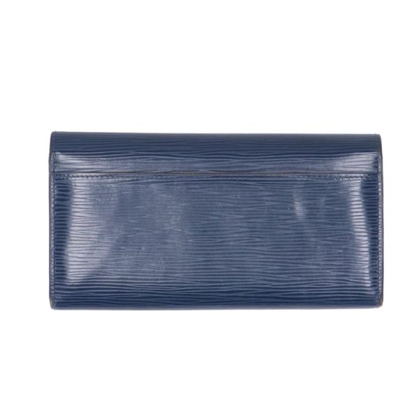 00188 2 Louis Vuitton Portefeuil Sarah Epi Wallet Indigo