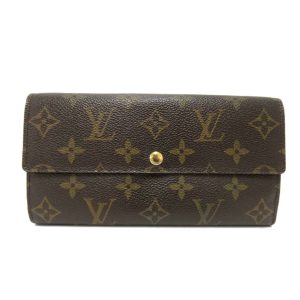 00219 1 Louis Vuitton Travel Case Long Wallet Monogram Organizer de Voyage