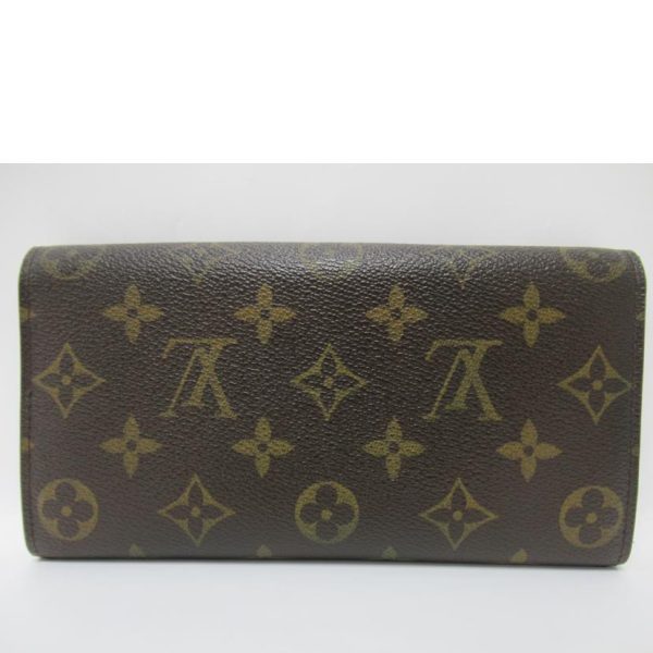 00219 2 Louis Vuitton Sala Monogram Wallet Brown