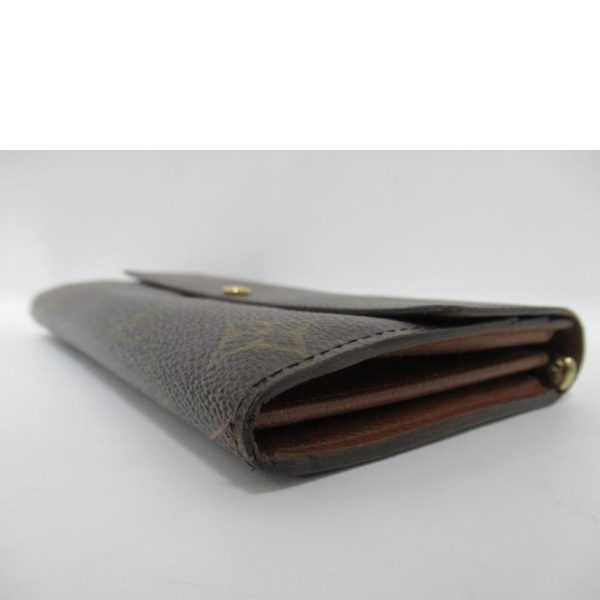 00219 3 Louis Vuitton Sala Monogram Wallet Brown