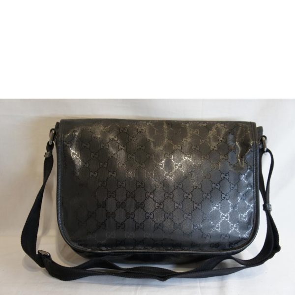 00267 2 Gucci GG Implement Shoulder Bag Black