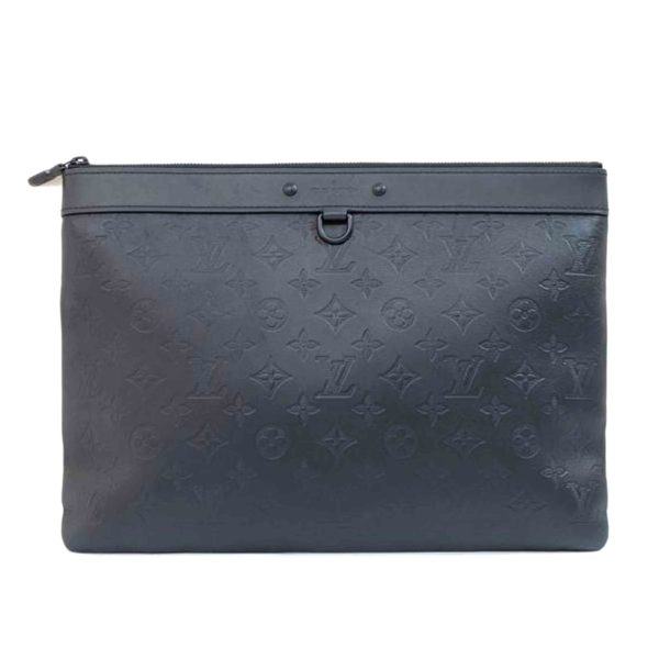 00274 1 Louis Vuitton Pochette Discovery Bag Monogram Shadow Black