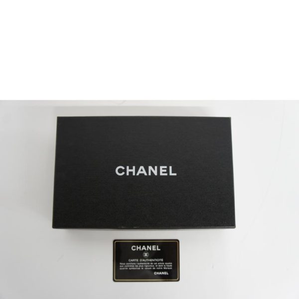 00297 6 Chanel Caviar Long Wallet Bag Black