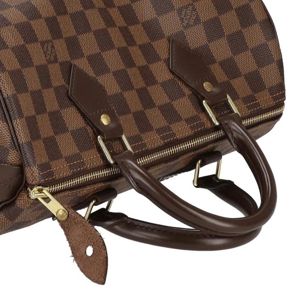 00331 4 Louis Vuitton Speedy 30 Damier Handbag Ebene