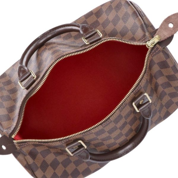 00331 5 Louis Vuitton Speedy 30 Damier Handbag Ebene