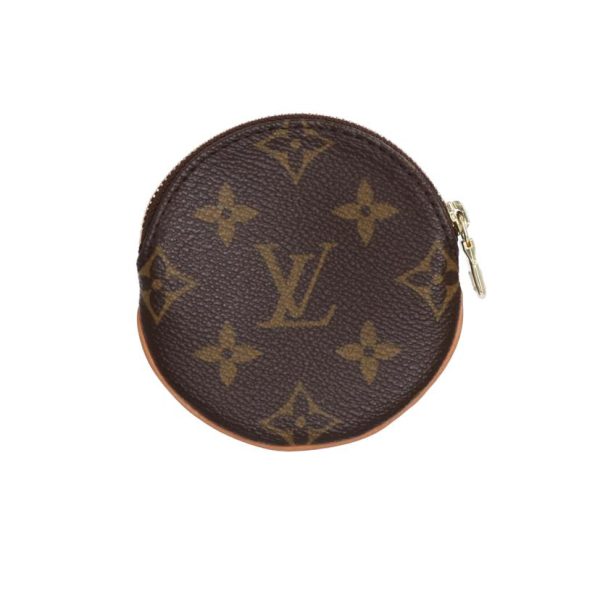 00332 1 Louis Vuitton Portomone Ron Monogram Wallet Bag Brown