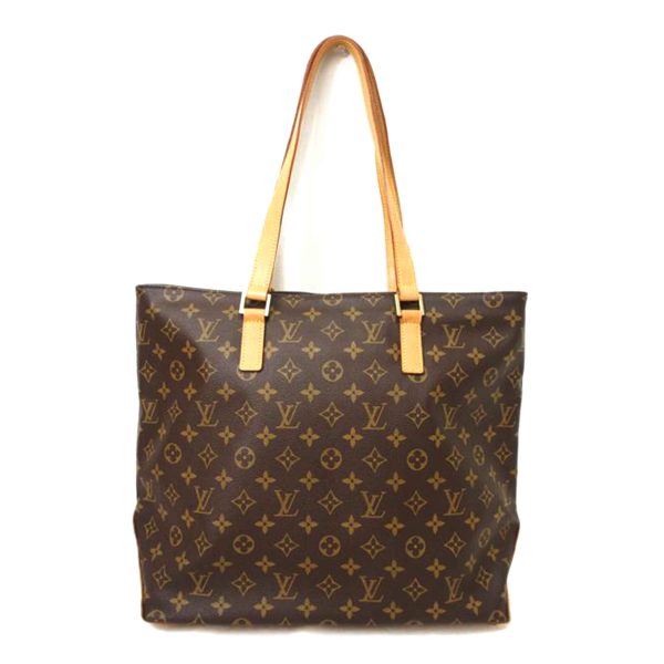 00366 1 Louis Vuitton Cabamezzo Bag Monogram Canvas Brown